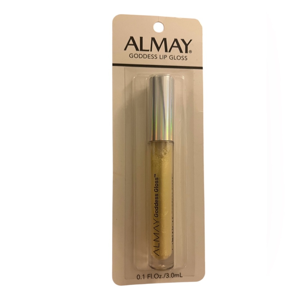 Almay Goddess Gloss Gold Gilded High Shine Lip Gloss New in Package